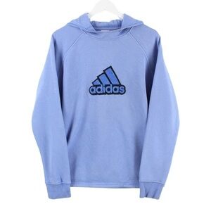 Adidas pullover sweater hoodie size M Old School True Vintage Y2K